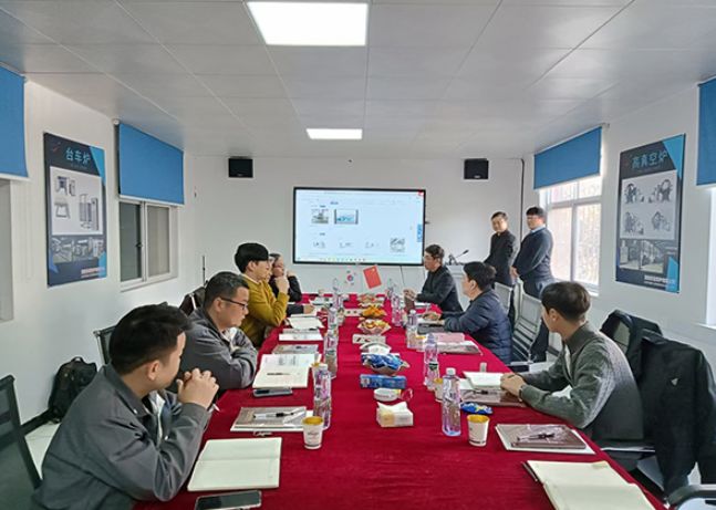 韩国知名企业代表团到访国炬精密 深化高温电炉领域合作