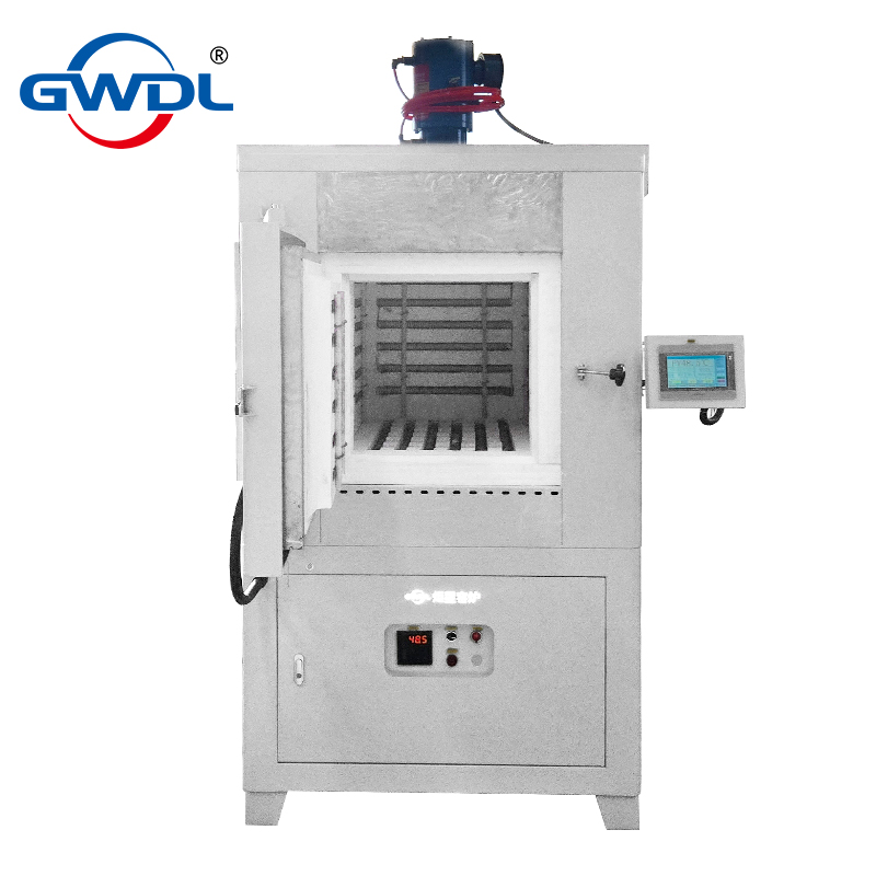 1200度 高温箱式电阻炉 顶部加装搅拌风机